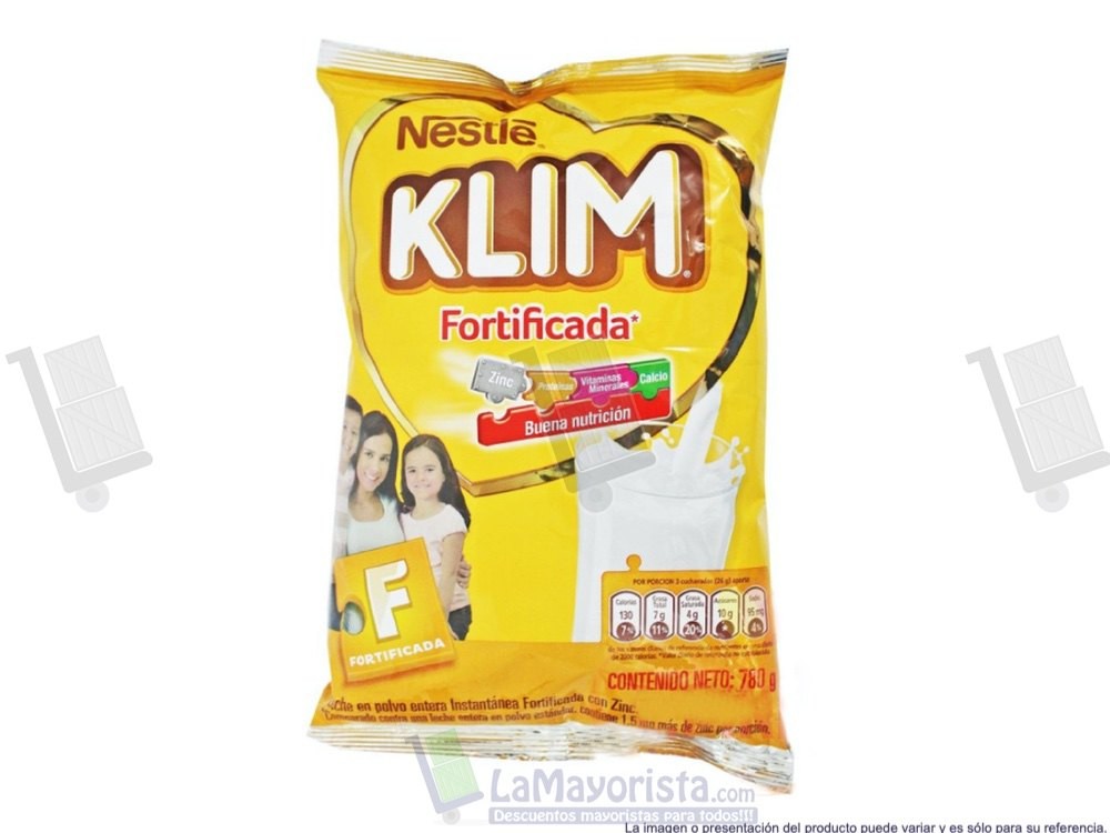 -Al por mayor- Leche Klim X 780Gr. — foto 2 de 2