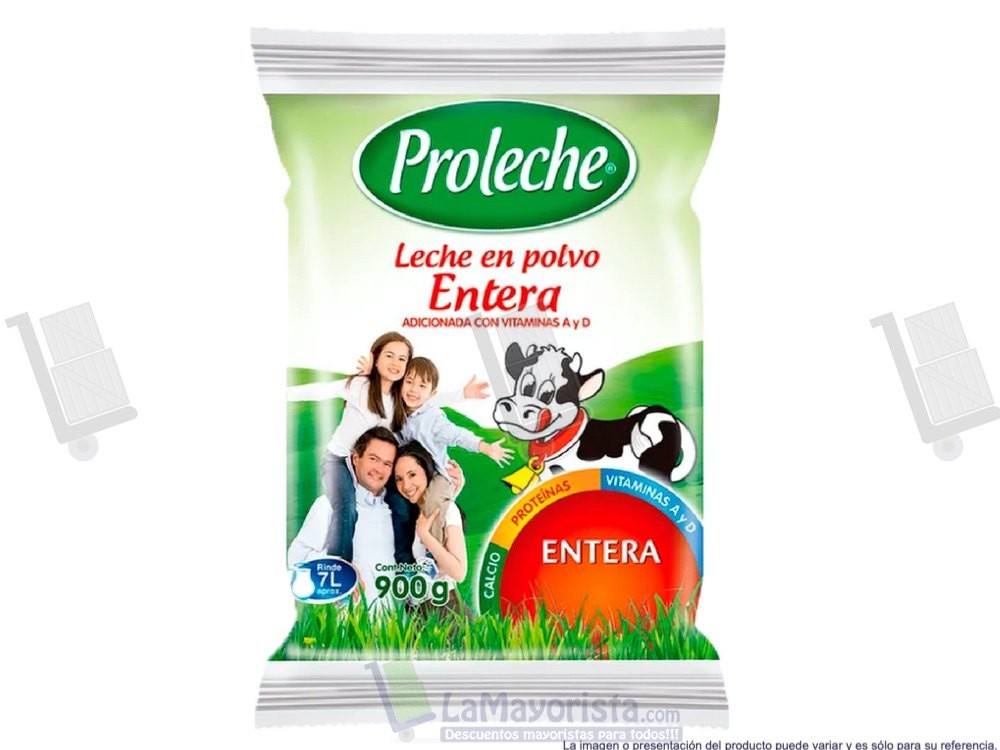 -Al por mayor- Leche Proleche X 900Gr. — foto 2 de 2