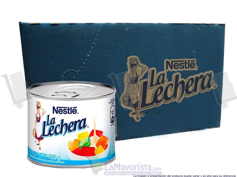 -Al por mayor- Lechera Nestle Pequeña 100Gr.