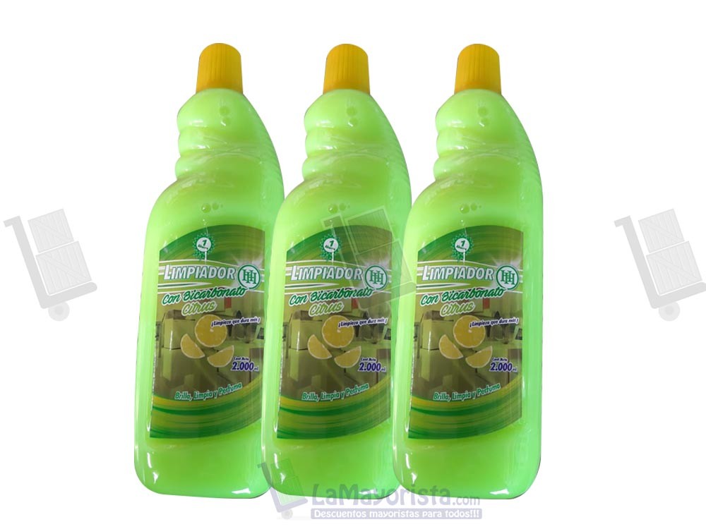 -Al por mayor- Limpia Piso Hh Bicarbonato  2.000Ml