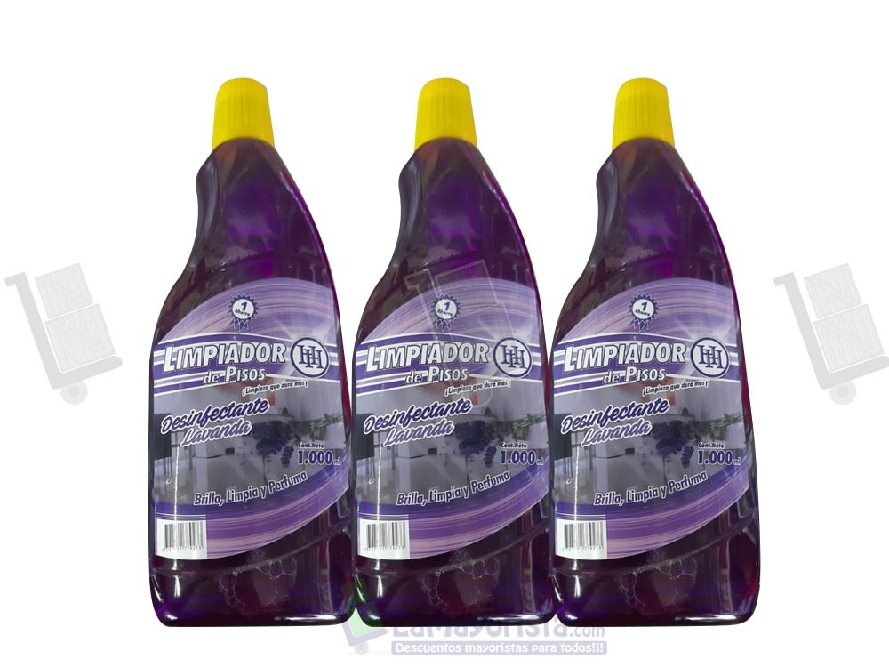 -Al por mayor- Limpia Piso Hh Lavanda 1.000Ml.