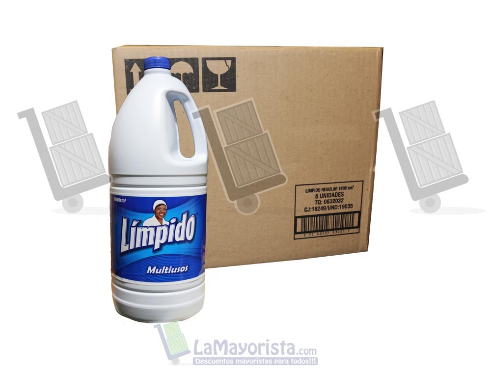 -Al por mayor- LIMPIDO GARRAFA X 1.800+450