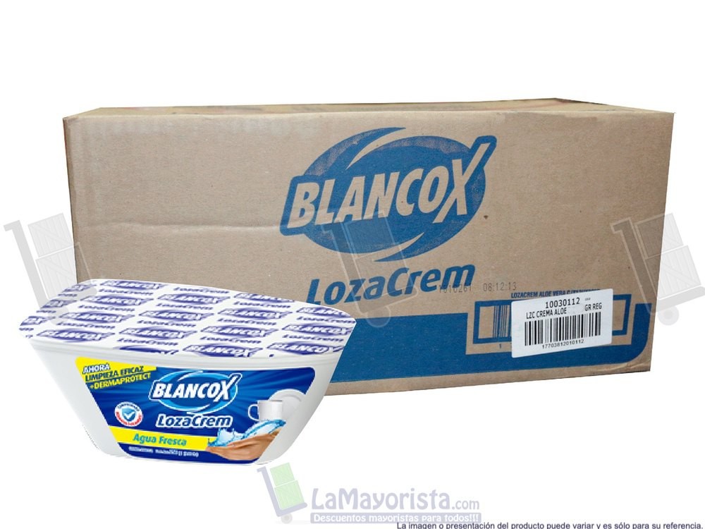 -Al por mayor- Jabón Lozacrem Agua Fresca 250Gr.