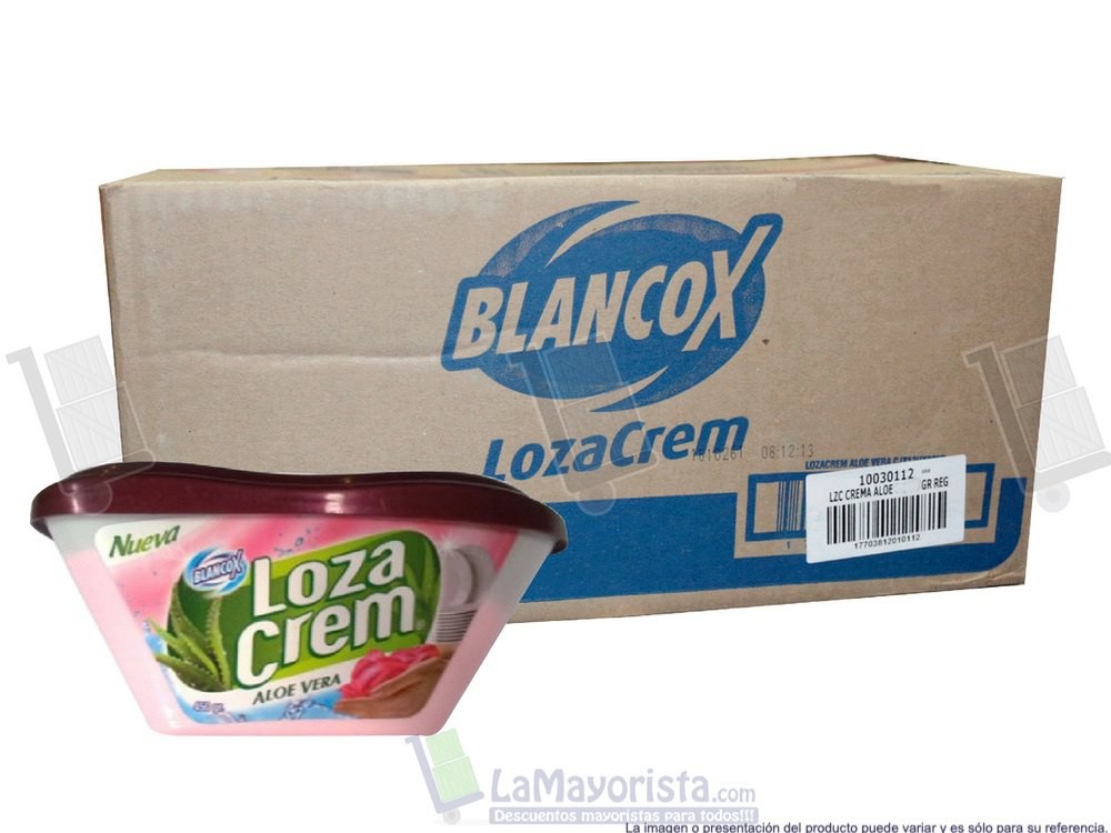 -Al por mayor- Jabón Lozacrem Aloe 450Gr.