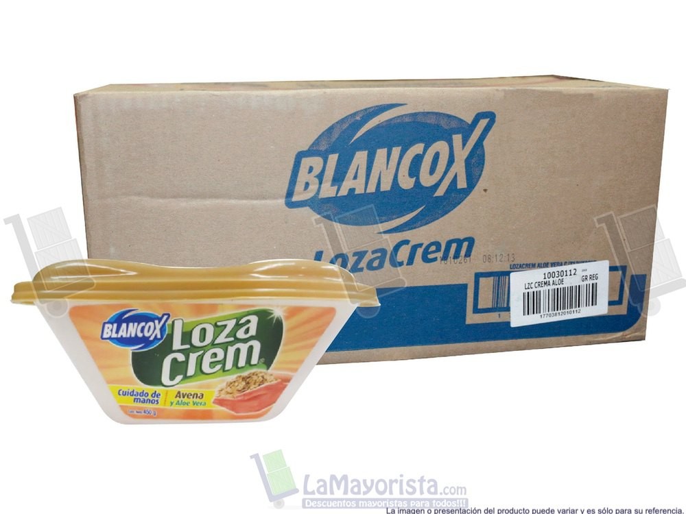 -Al por mayor- Jabón Lozacrem Avena 450Gr.