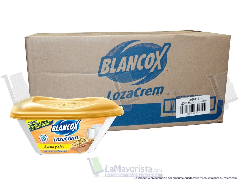 -Al por mayor- Lozacrem Avena 800Gr.