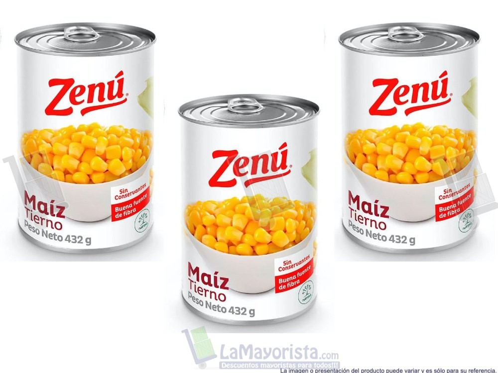 MAIZ TIERNO ZENU X 425gr.