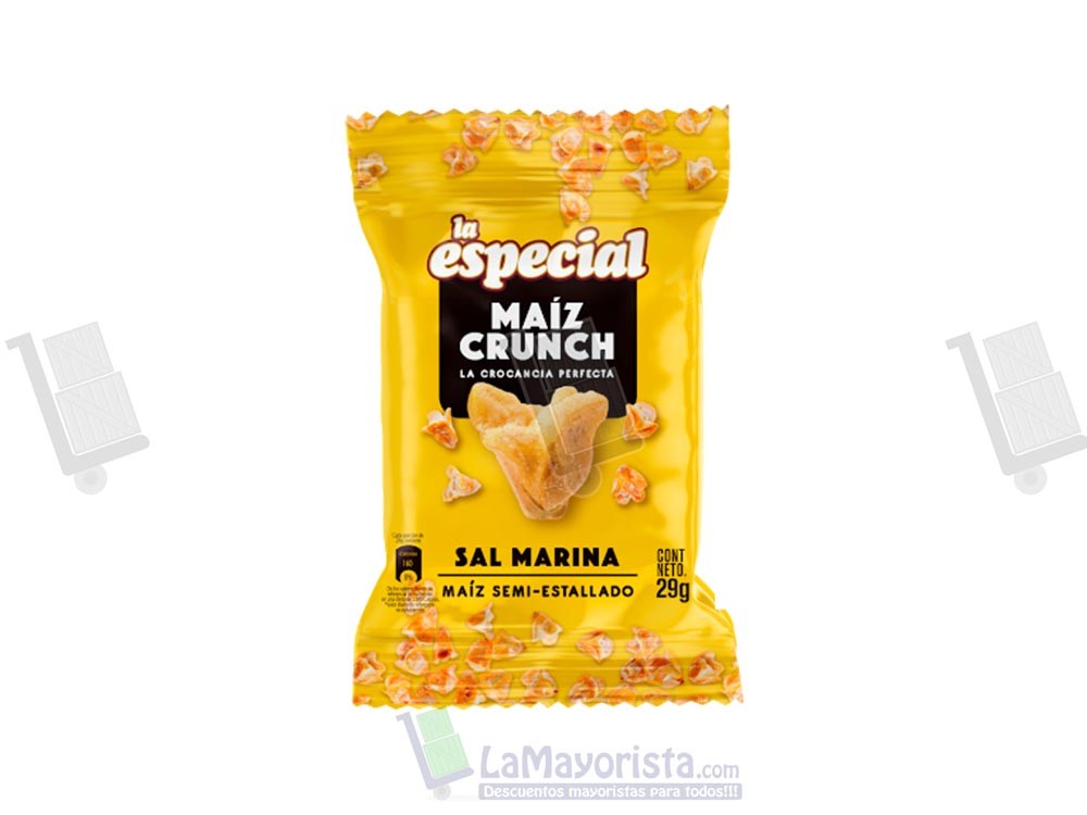 -Al por mayor- Mani La Especial Maiz Crunch 29gr x 8