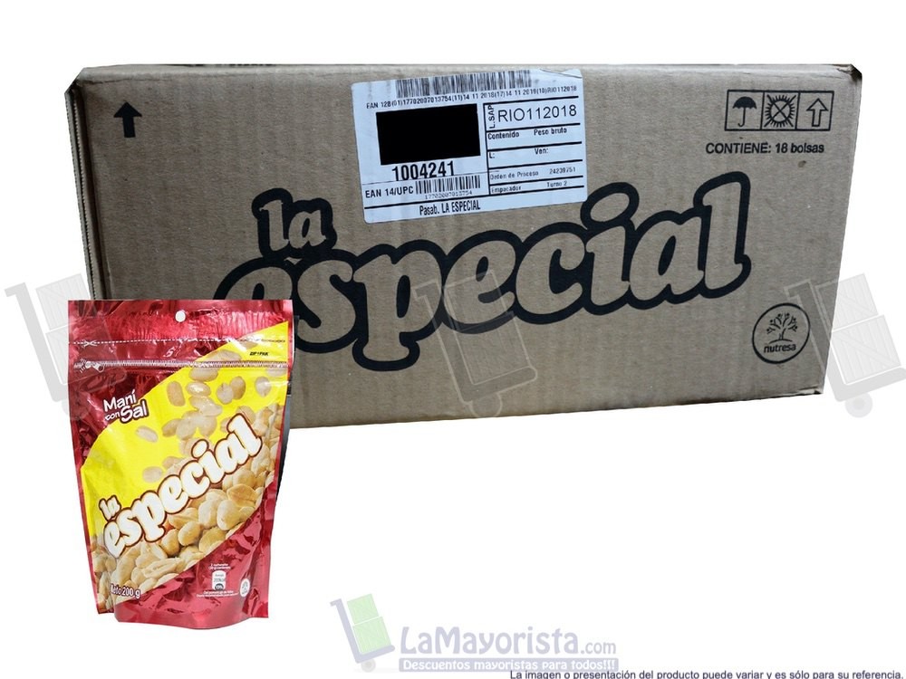 -Al por mayor- Mani La Especial X200Gr