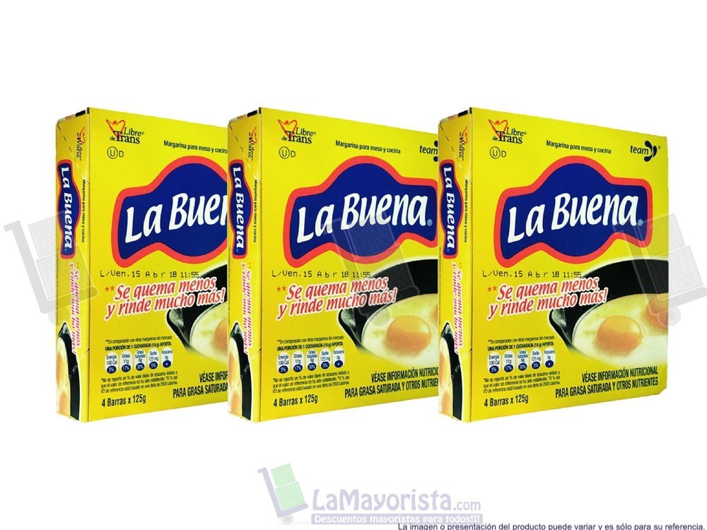 MANTEQUILLA LA BUENA 4X125gr.