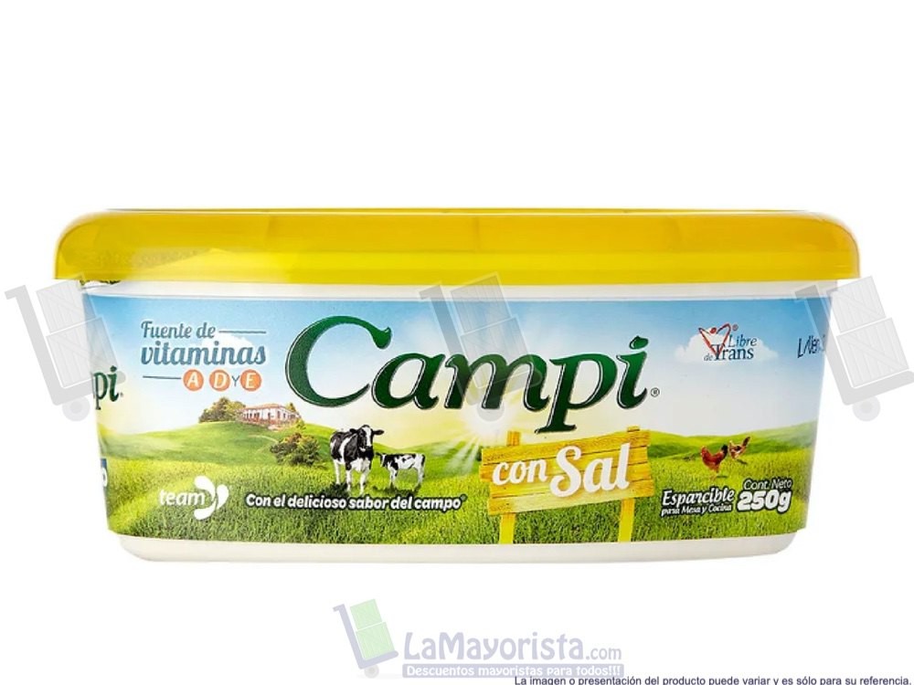MARGARINA CAMPI X 250gr.
