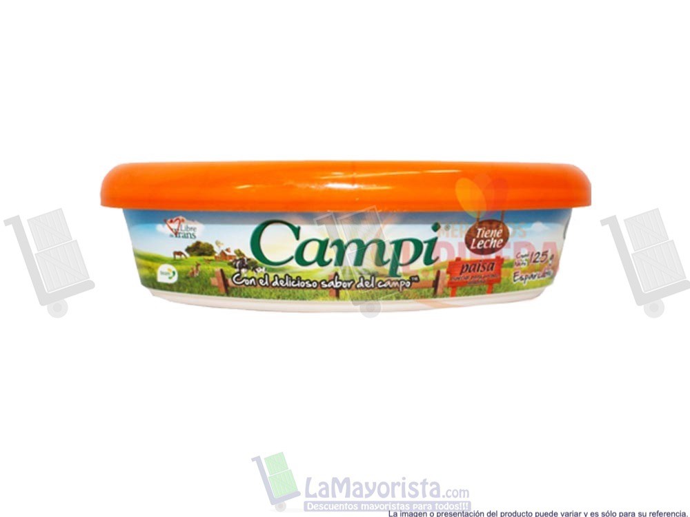 MARGARINA CAMPI PAISA X125