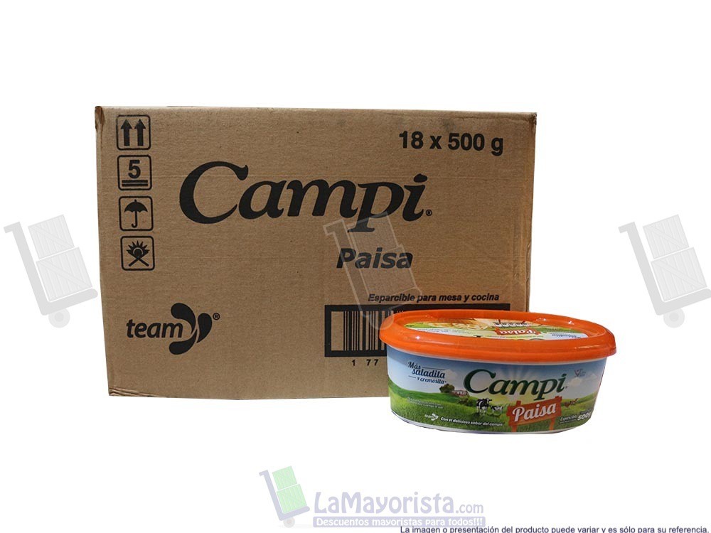 -Al por mayor- Margarina Campi Paisax500