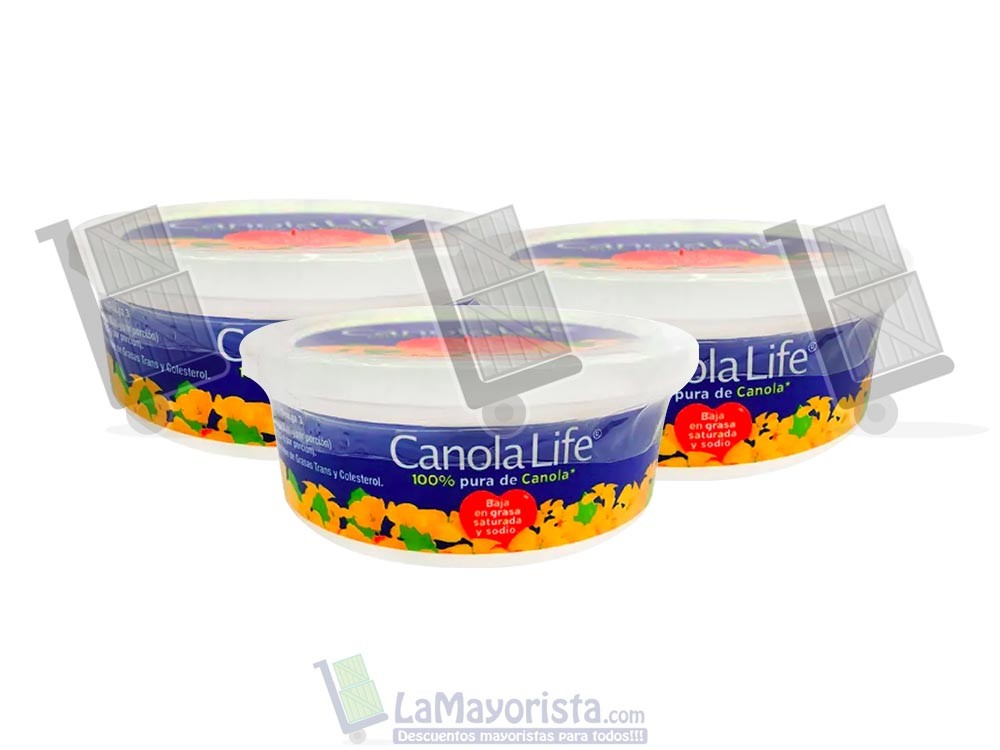 -Al por mayor- MARGARINA CANOLA LIFE X227G CJ X24