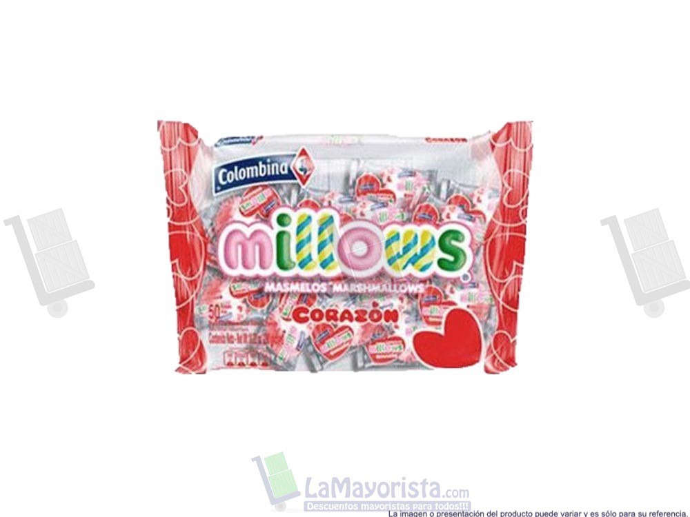 MASMELO MILLOWS CORAZON X50