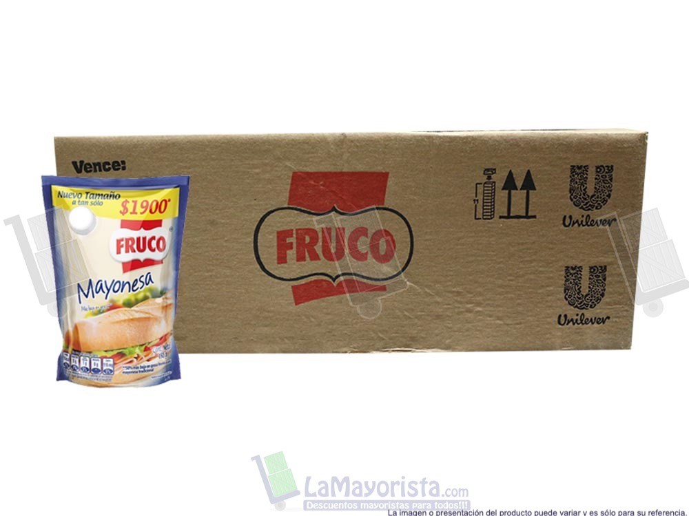 -Al por mayor- Salsa Mayonesa Fruco 150Gr.