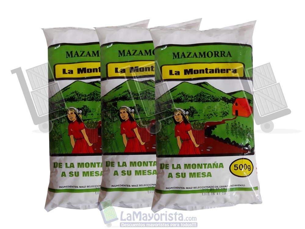 -Al por mayor- Mazamorra La Montañera X 500 Gr