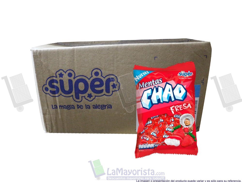 -Al por mayor- Menta Chao Fresa X 100 unidades