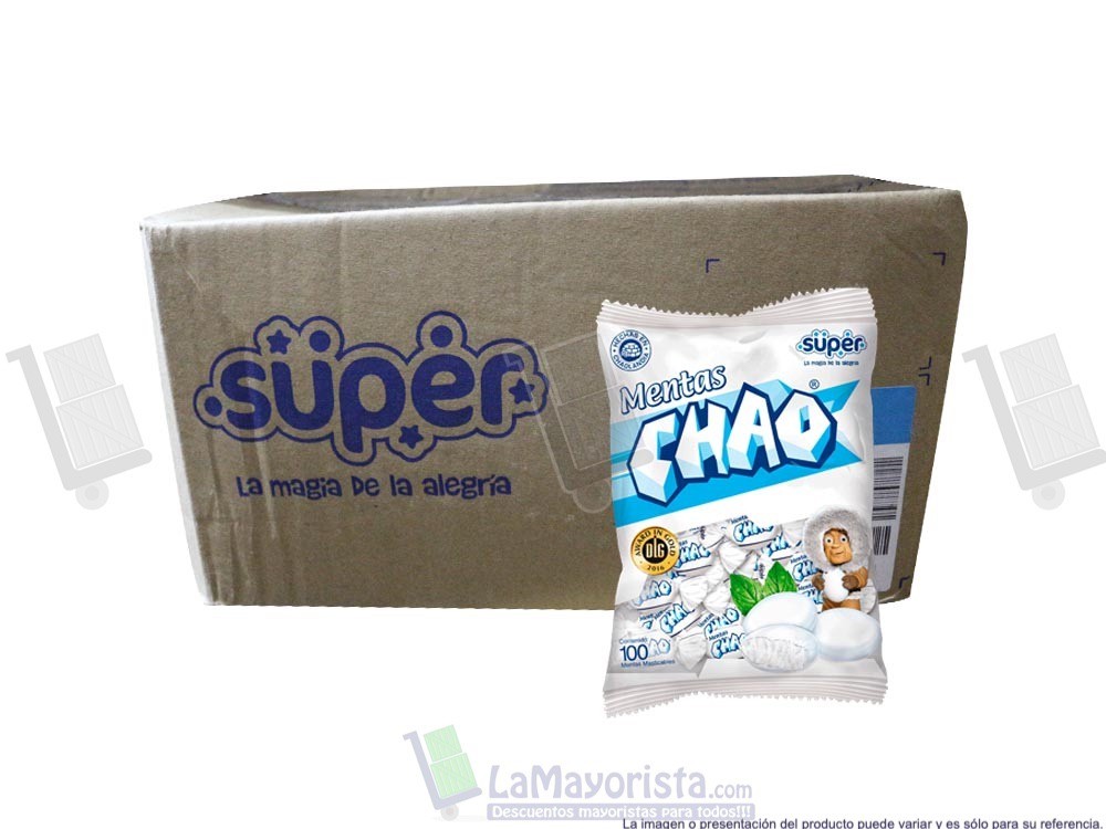 -Al por mayor- Menta Chao X100 unidades