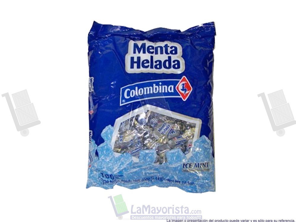 MENTA HELADA COLOMBINA X100