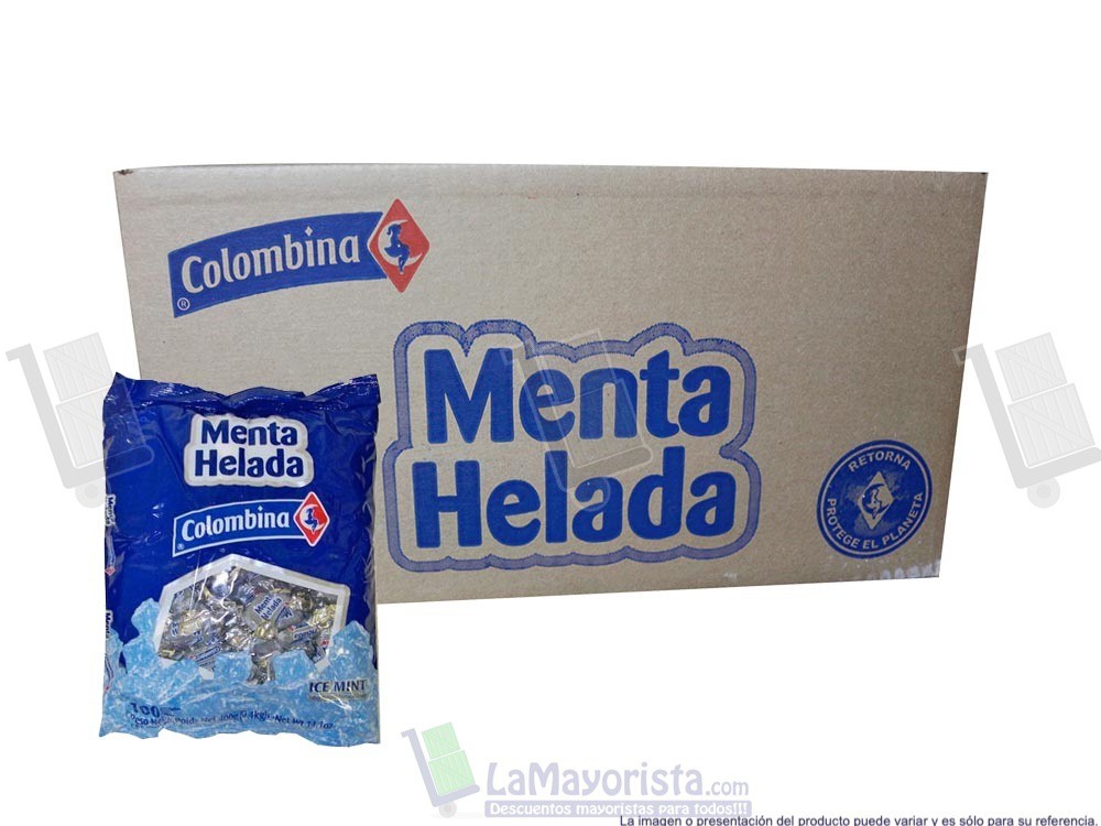 MENTA HELADA COLOMBINA X100