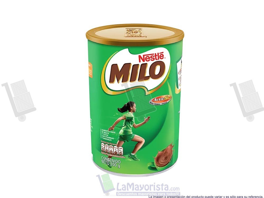 -Al por mayor- Milo Lata X 200Gr.