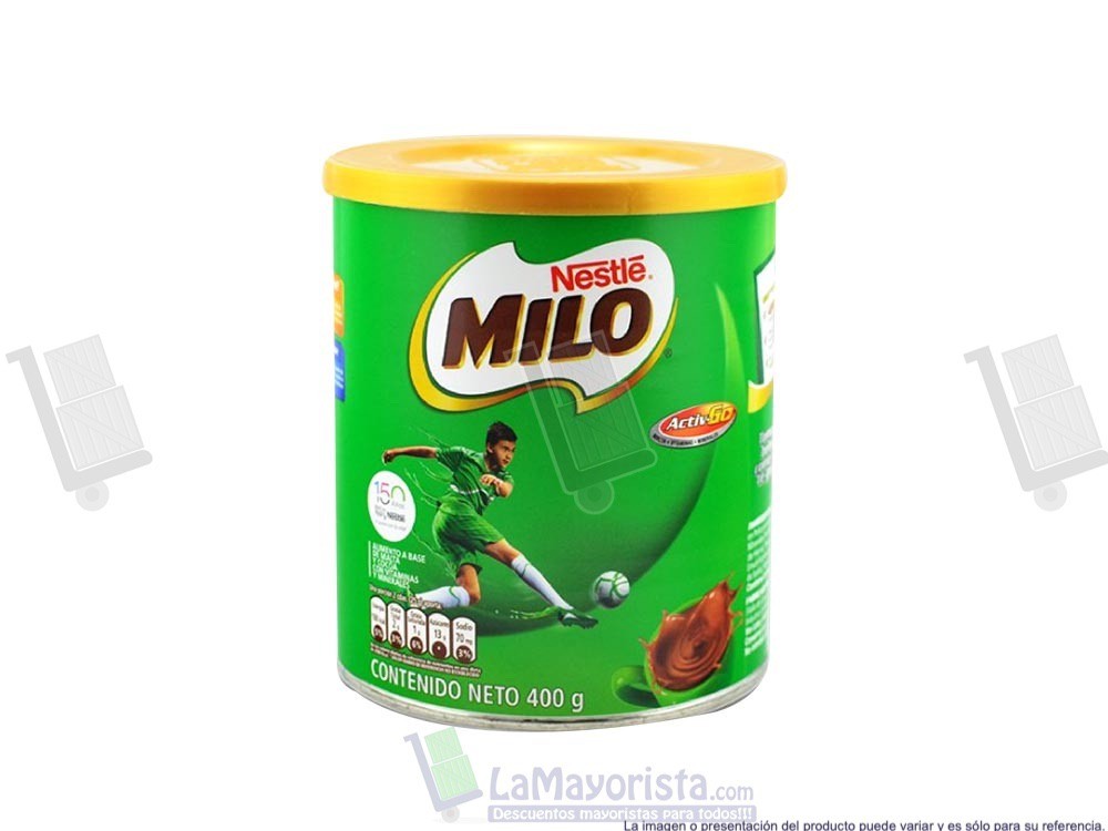-Al por mayor- Milo Lata X 400Gr.
