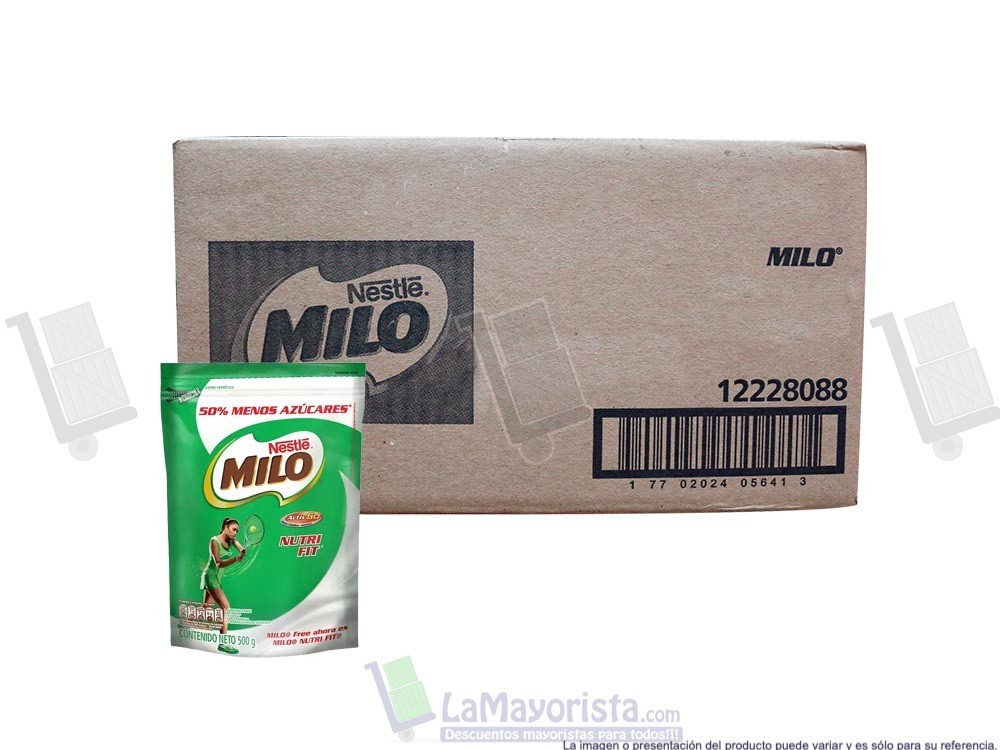 MILO NUTRI FIT DOY PACK X500gr.