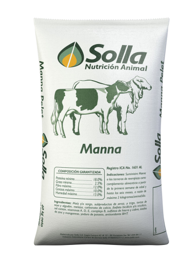 Manná peletizado x 40 kg