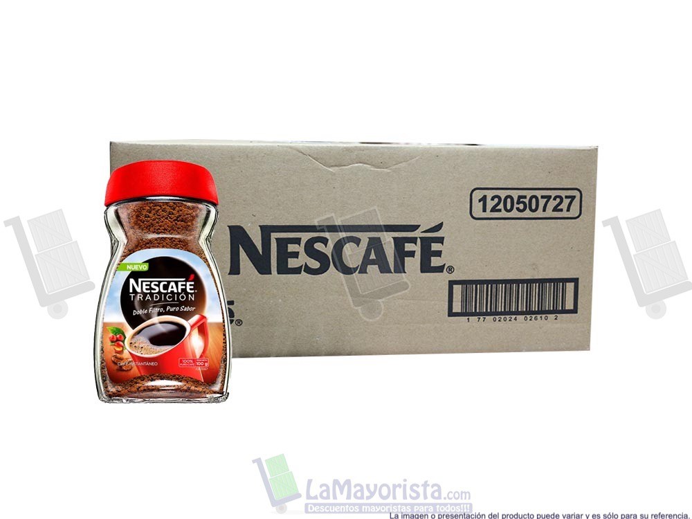 -Al por mayor- Café Nescafé Frasco 100Gr.
