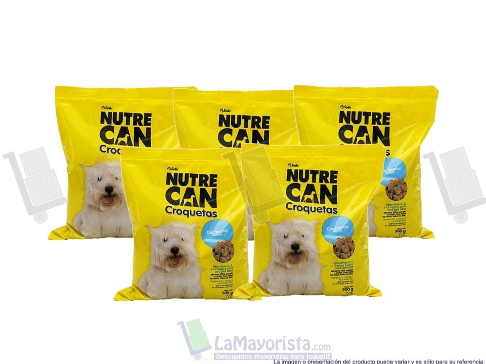 -Al por mayor- Nutrecan Cachorros X500G