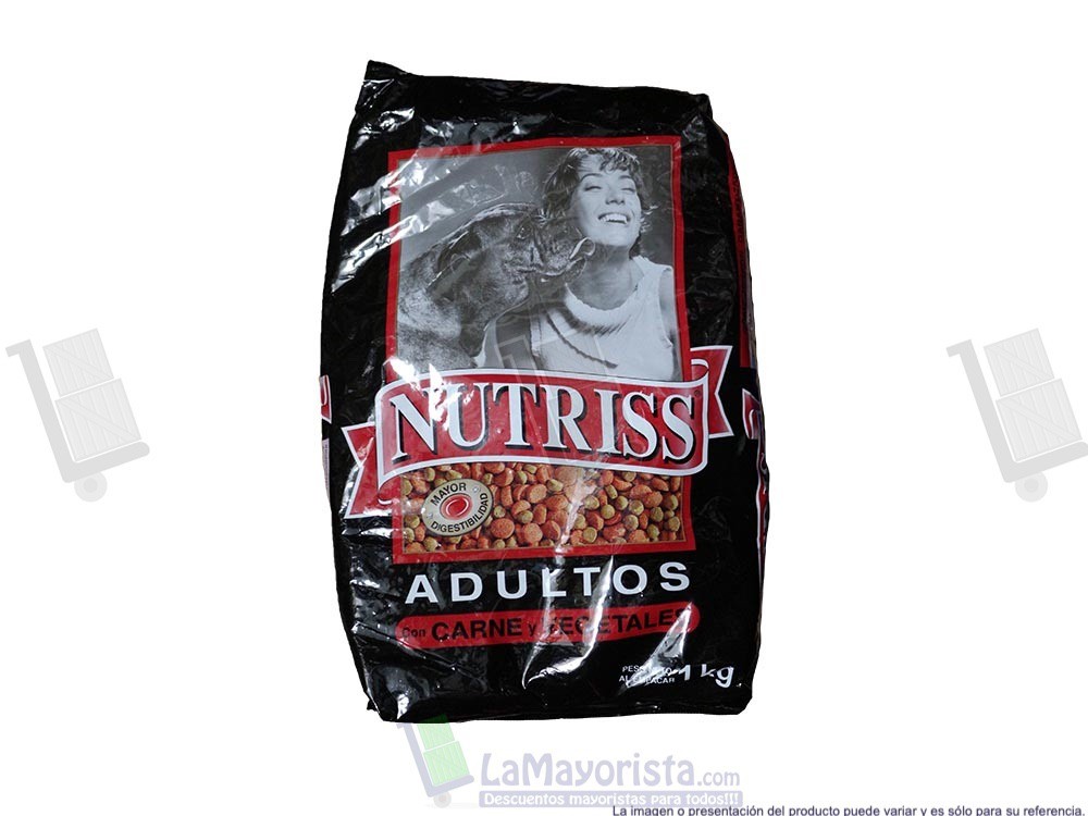 NUTRISS ADULTO CARNE&VEGETALx1KG