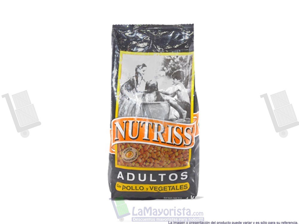 NUTRISS ADULT POLLO VEGETALXKL