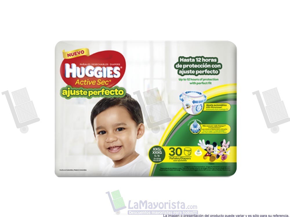 PAÑAL HUGGIES ETAPA5 X30