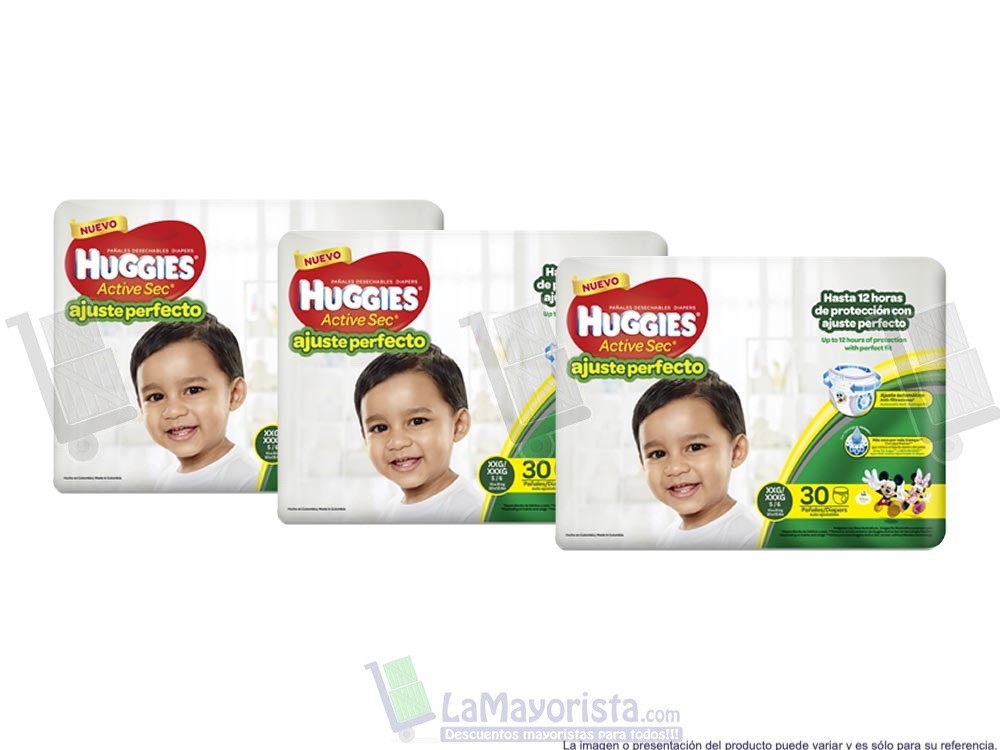 PAÑAL HUGGIES ETAPA5 X30