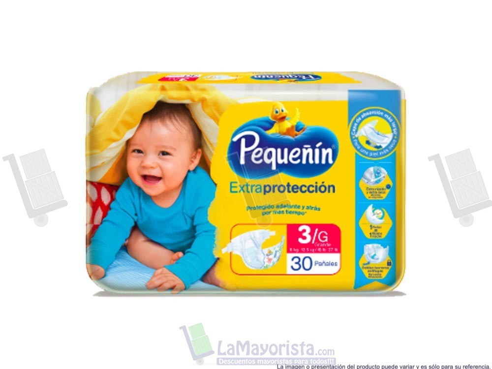 PAÑAL PEQUEÑIN ETAPA3 X 30