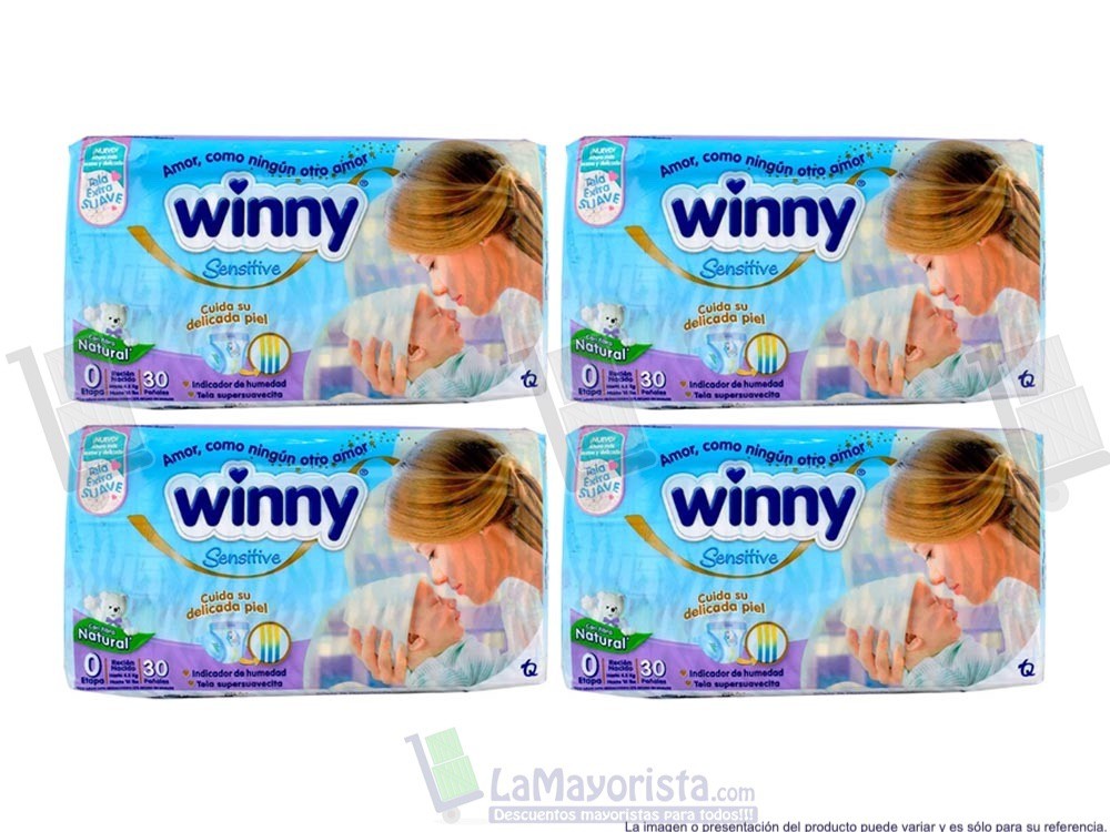 -Al por mayor- PAÑAL WINNY ETAPA 0 X 30