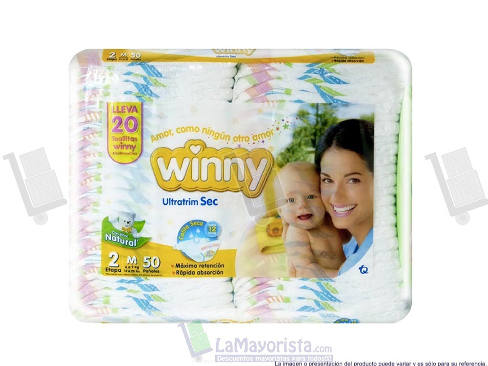 PAÑAL WINNY ETAPA2 X50