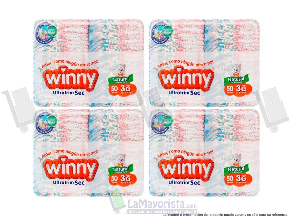 PAÑAL WINNY ETAPA3 X50