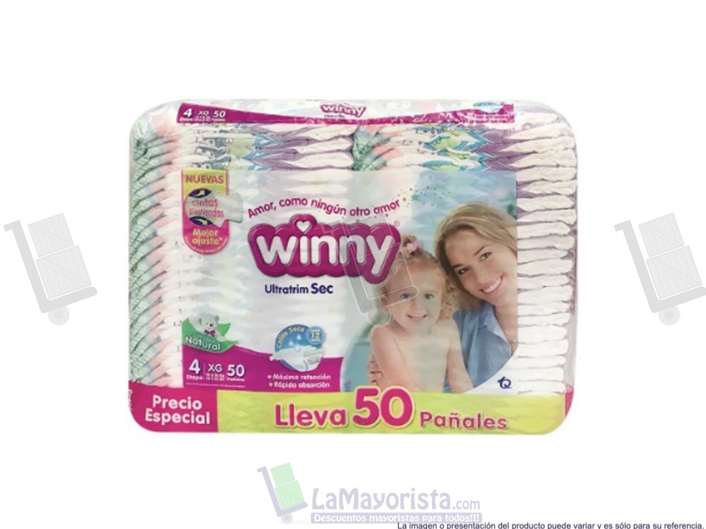 PAÑAL WINNY ETAPA4 X50