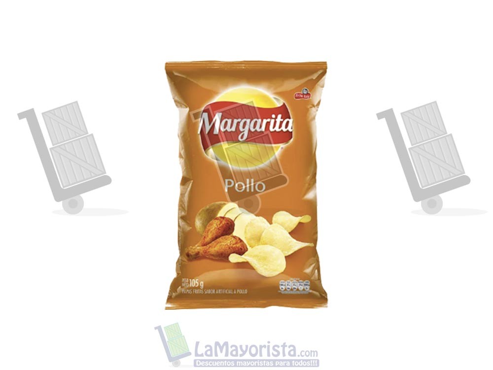 -Al por mayor- Papa Margarita Pollo X 12 unidades