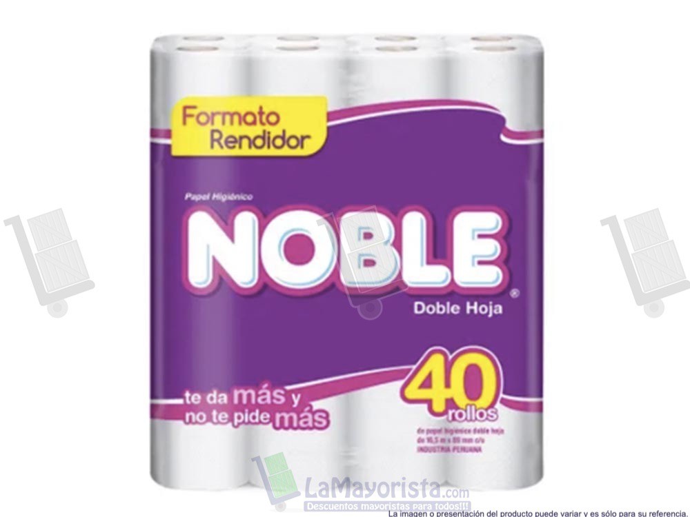 -Al por mayor- Papel higiénico Noble X48 unidades