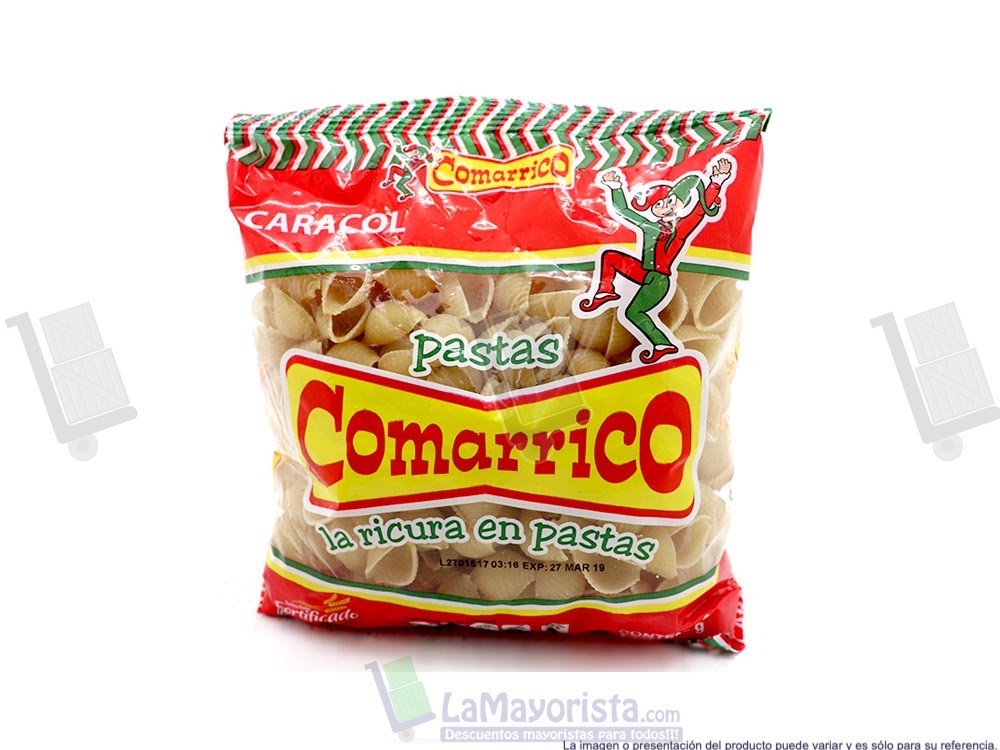 PASTA COMARRICO CARACOL X 250gr