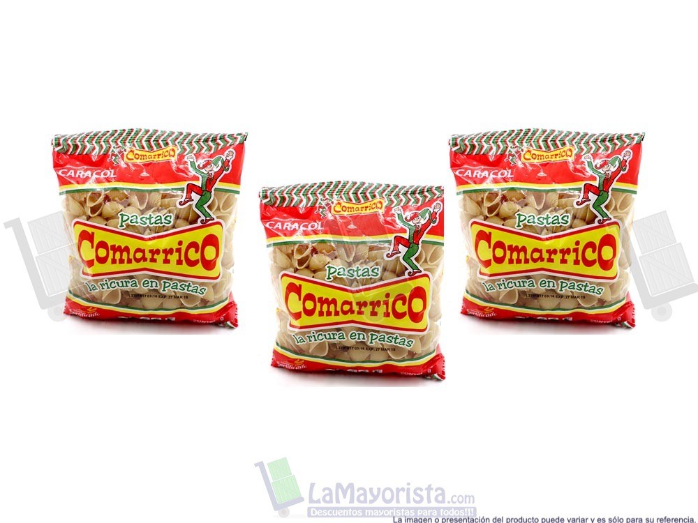 PASTA COMARRICO CARACOL X 250gr