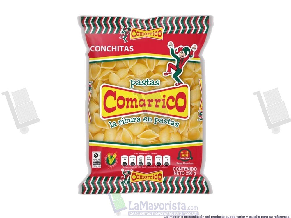 PASTA COMARRICO CONCHITA X250gr