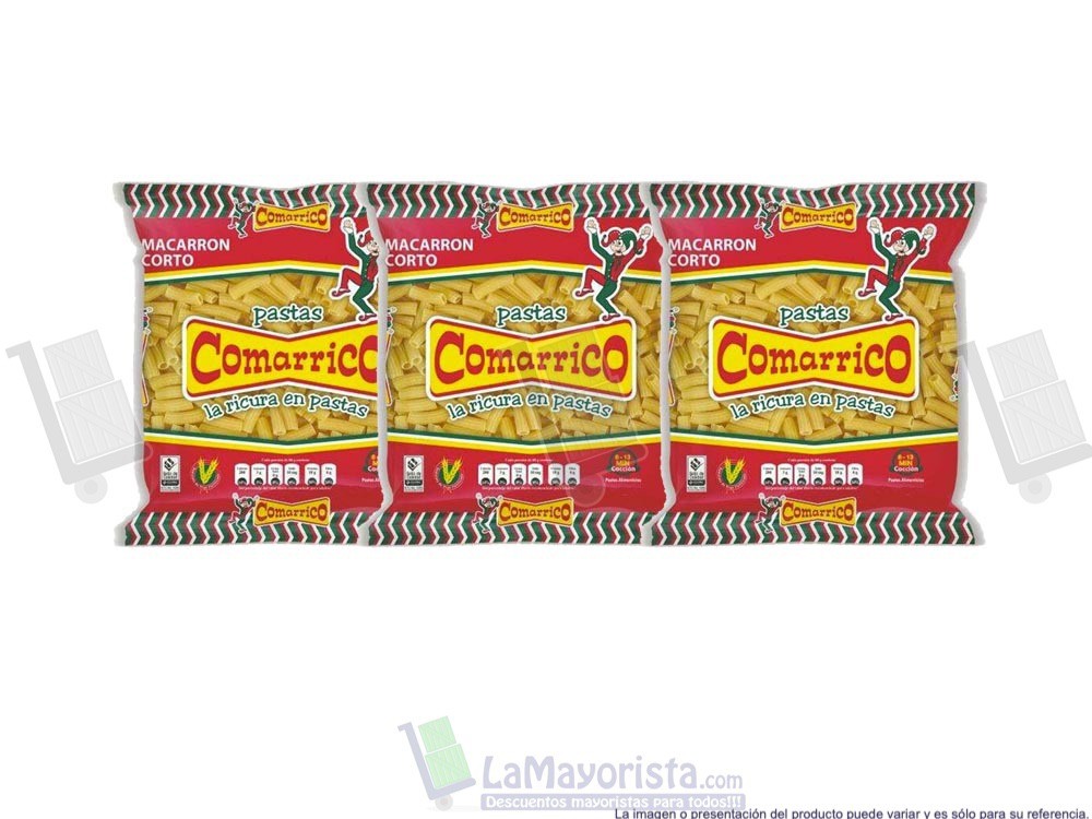PASTA COMARRICO MACARRON X 250gr