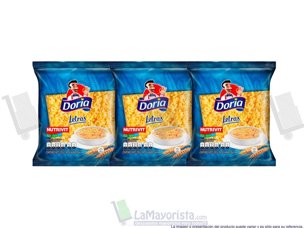 PASTA DORIA LETRA PCA X24