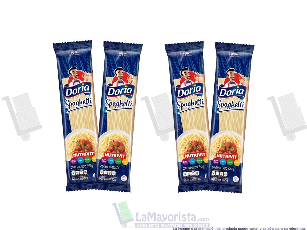 PASTA DORIA SPAGHETTI PCA X 24