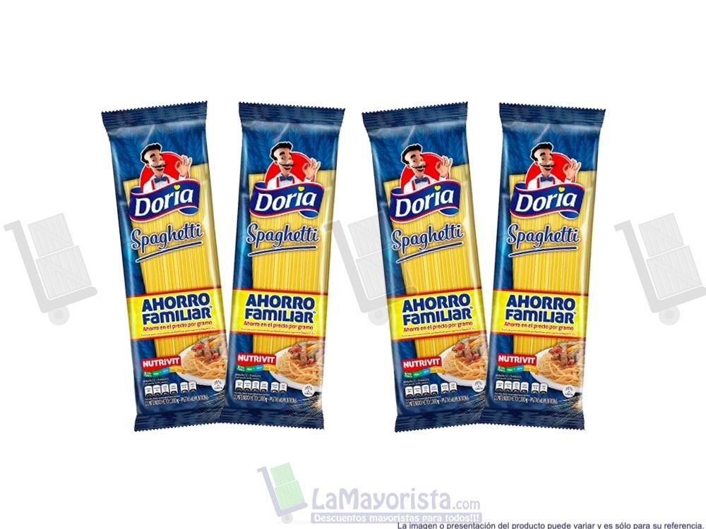 -Al por mayor- PASTA DORIA SPAGHETTI X 1.000gr.