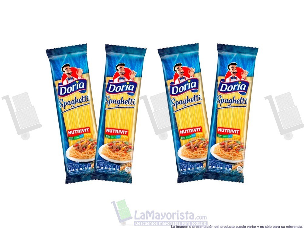 -Al por mayor- PASTA DORIA SPAGHETTI X 500gr.